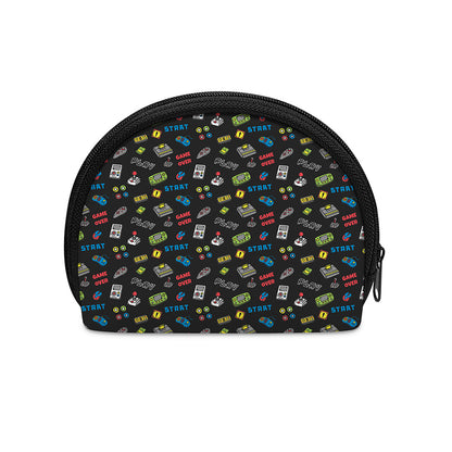 Video Game Gadgets Pattern Print Coin Purse