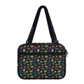 Video Game Gadgets Pattern Print Double Strap Bible Bag
