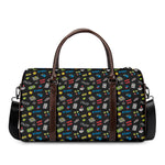 Video Game Gadgets Pattern Print Duffle Bag