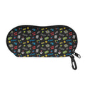 Video Game Gadgets Pattern Print Glasses Case