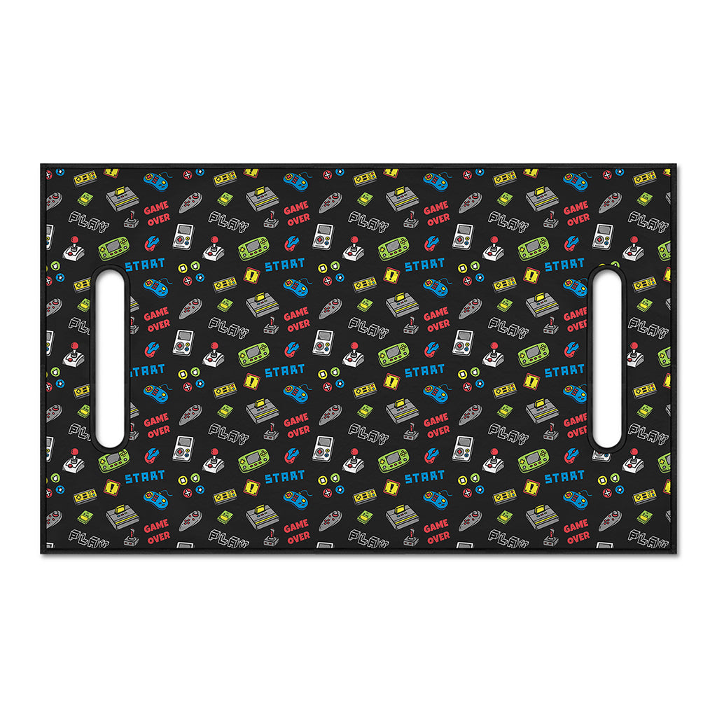 Video Game Gadgets Pattern Print Golf Cart Seat Cover