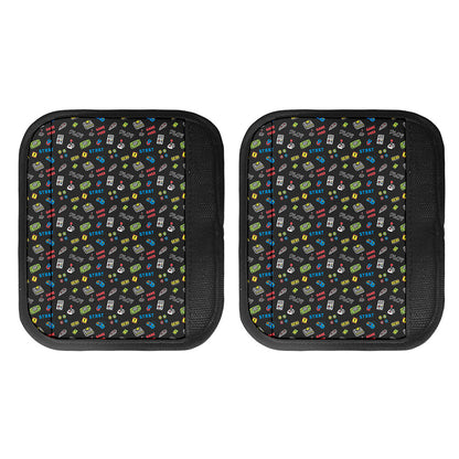 Video Game Gadgets Pattern Print Handle Covers
