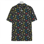 Video Game Gadgets Pattern Print Hawaiian Shirt