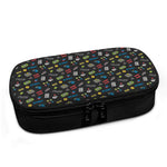 Video Game Gadgets Pattern Print Insulin Cooler Travel Case