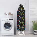 Video Game Gadgets Pattern Print Ironing Board Cover
