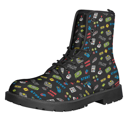 Video Game Gadgets Pattern Print Backpack
