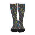 Video Game Gadgets Pattern Print Long Socks