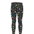 Video Game Gadgets Pattern Print Men's Leggings