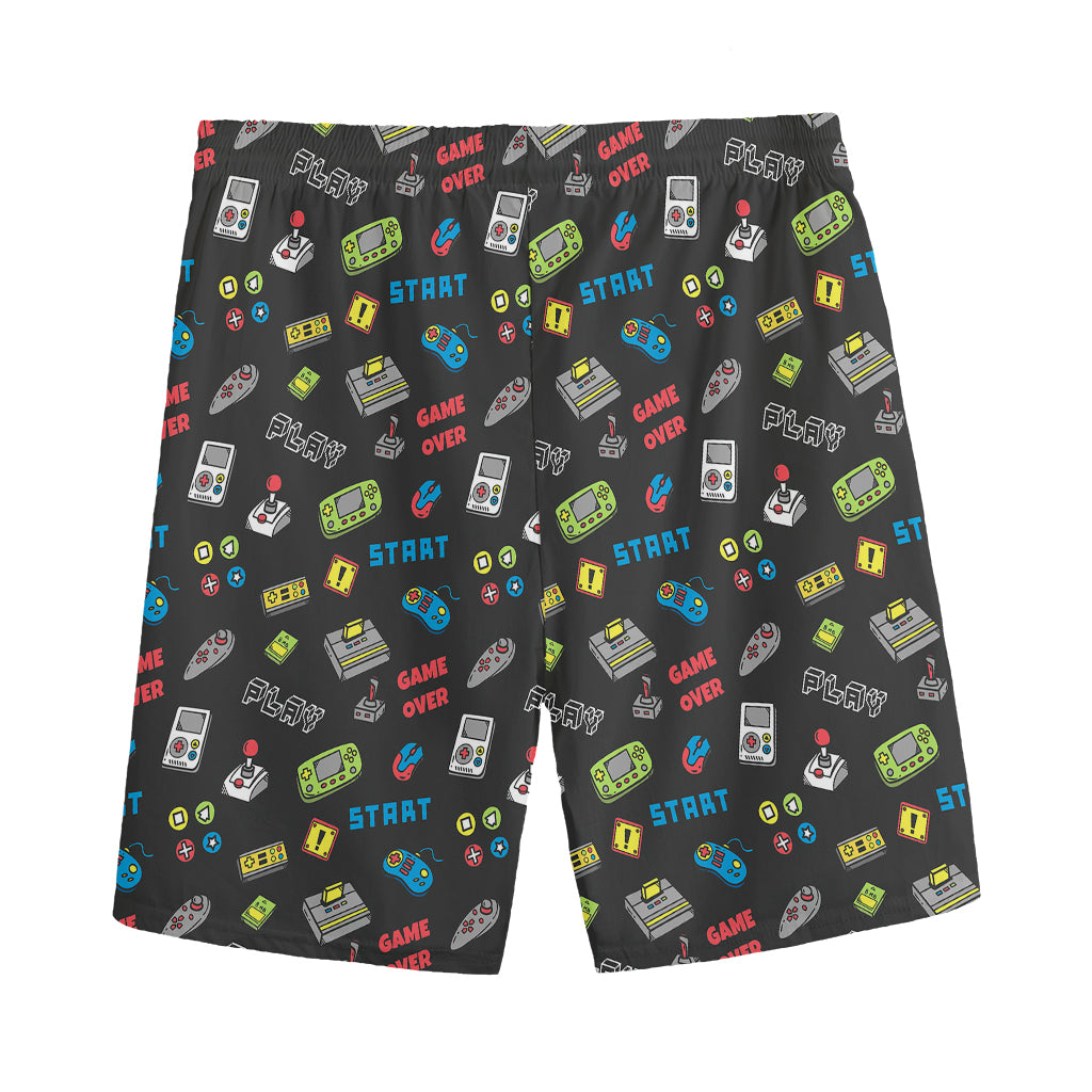 Video Game Gadgets Pattern Print Men's Sports Shorts