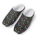 Video Game Gadgets Pattern Print Mesh Casual Shoes