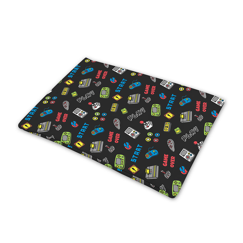 Video Game Gadgets Pattern Print Pet Cooling Mat Cover