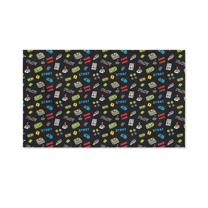 Video Game Gadgets Pattern Print Polyester Flag