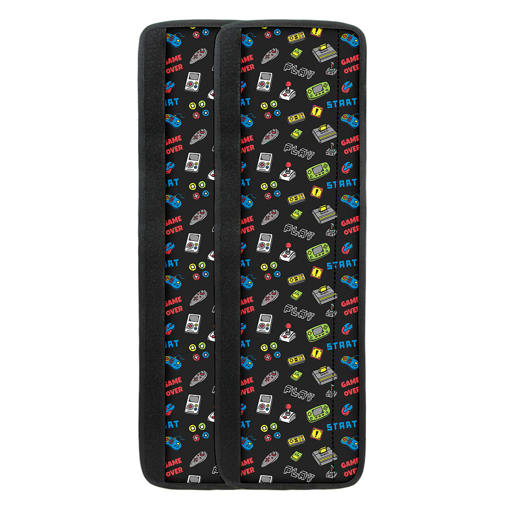 Video Game Gadgets Pattern Print Refrigerator Handle Covers