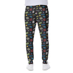 Video Game Gadgets Pattern Print Scuba Joggers