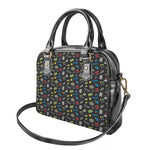 Video Game Gadgets Pattern Print Shoulder Handbag