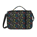 Video Game Gadgets Pattern Print Shoulder Strap Bible Bag