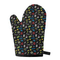 Video Game Gadgets Pattern Print Single Oven Mitt