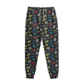 Video Game Gadgets Pattern Print Sweatpants