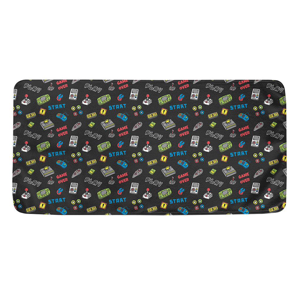 Video Game Gadgets Pattern Print Towel