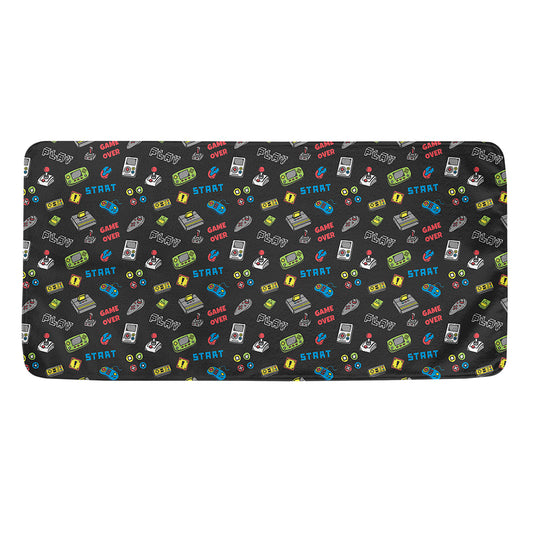 Video Game Gadgets Pattern Print Towel