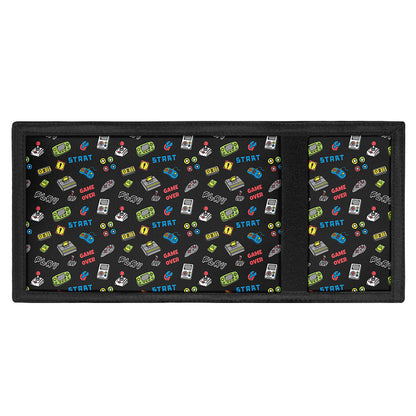 Video Game Gadgets Pattern Print Trifold Wallet