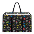 Video Game Gadgets Pattern Print Utility Tote Bag
