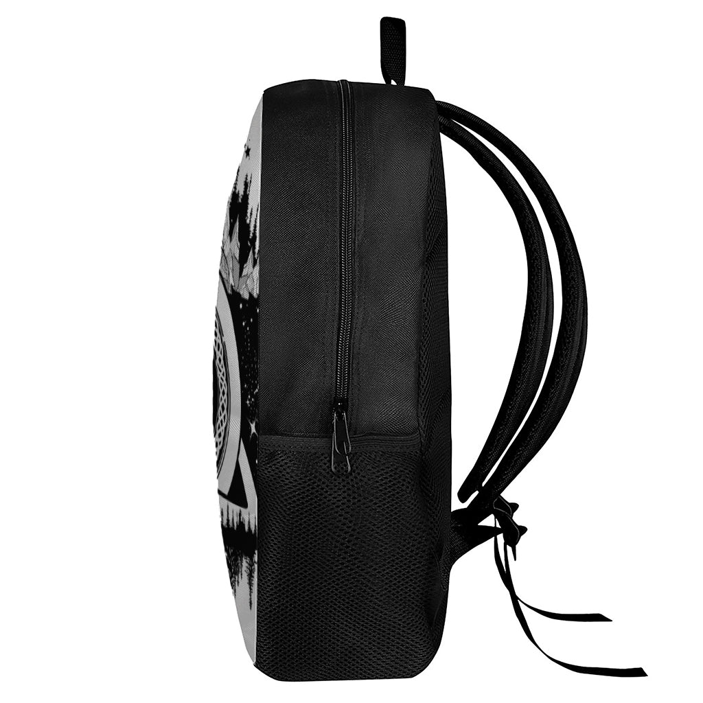 Viking Celtic Trinity Knot Print 17 Inch Backpack