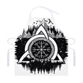 Viking Celtic Trinity Knot Print Adjustable Apron