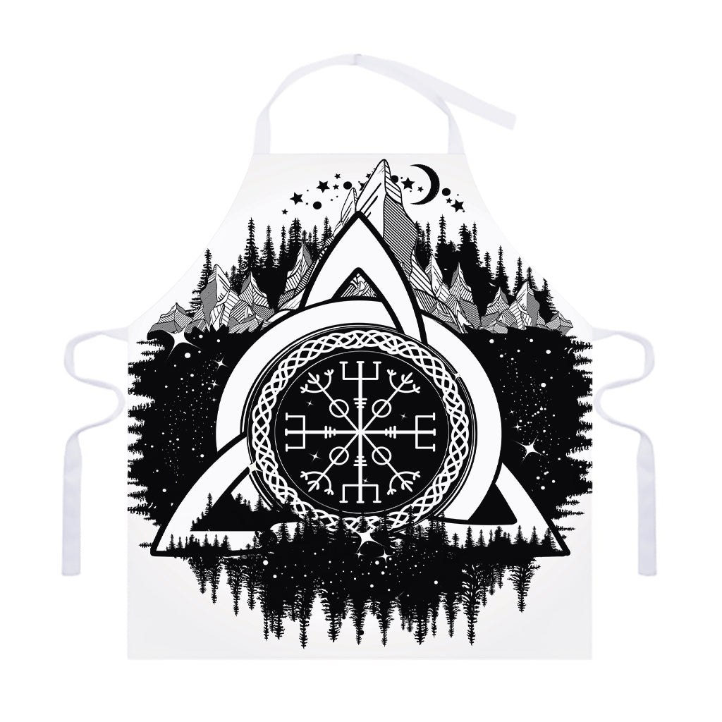 Viking Celtic Trinity Knot Print Adjustable Apron