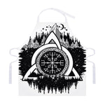 Viking Celtic Trinity Knot Print Adjustable Apron