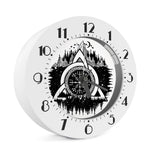 Viking Celtic Trinity Knot Print Alarm Clock