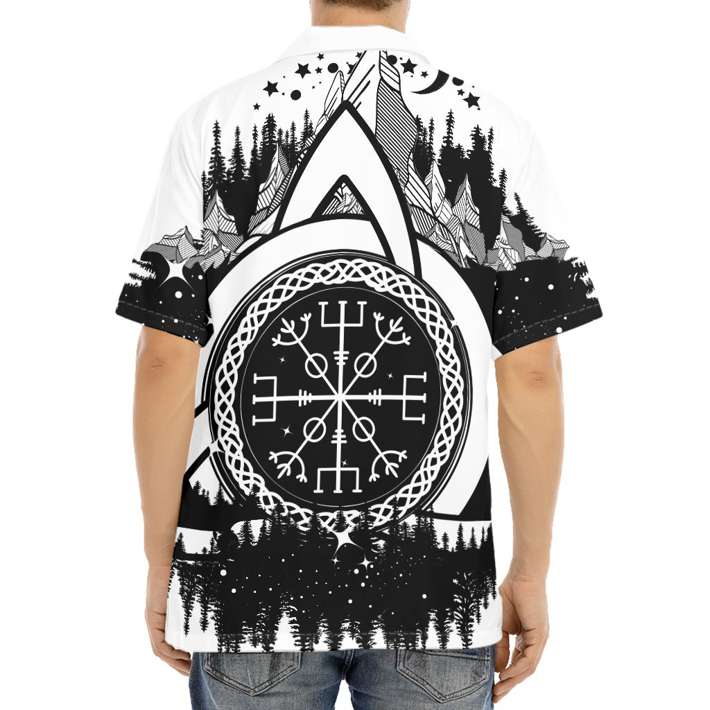 Viking Celtic Trinity Knot Print Aloha Shirt