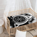 Viking Celtic Trinity Knot Print Baby Crib Sheet