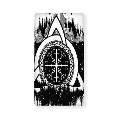 Viking Celtic Trinity Knot Print Baby Crib Sheet