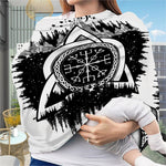 Viking Celtic Trinity Knot Print Baby Seat Cover