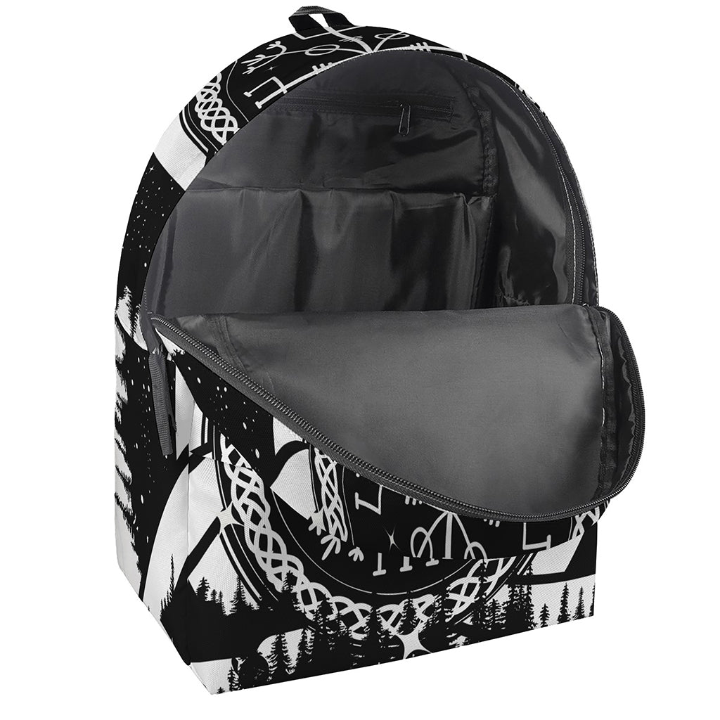 Viking Celtic Trinity Knot Print Backpack