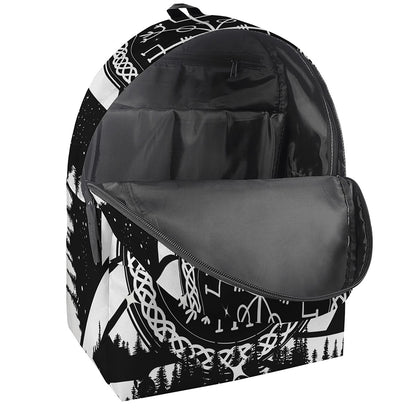 Viking Celtic Trinity Knot Print Backpack