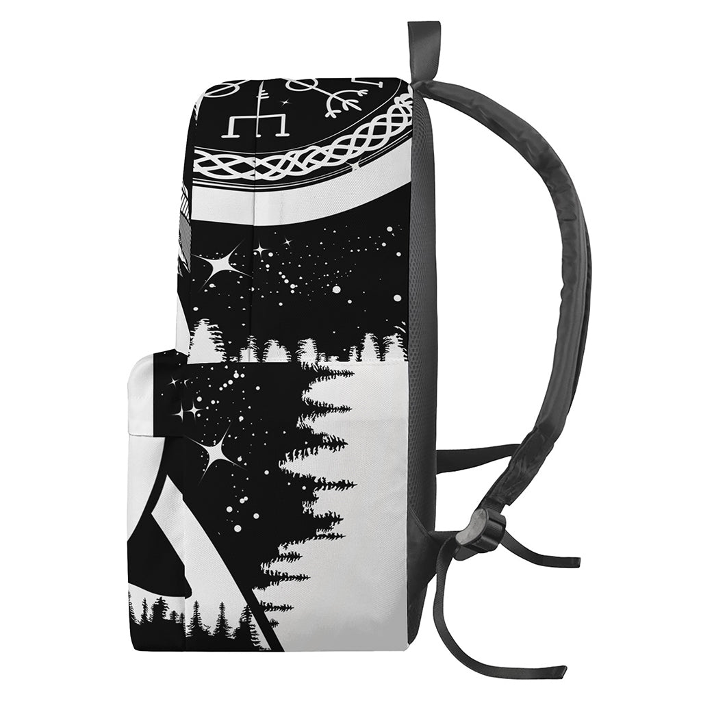 Viking Celtic Trinity Knot Print Backpack