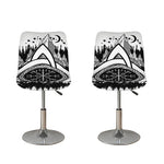 Viking Celtic Trinity Knot Print Bar Stool Covers