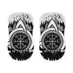 Viking Celtic Trinity Knot Print Bar Stool Covers