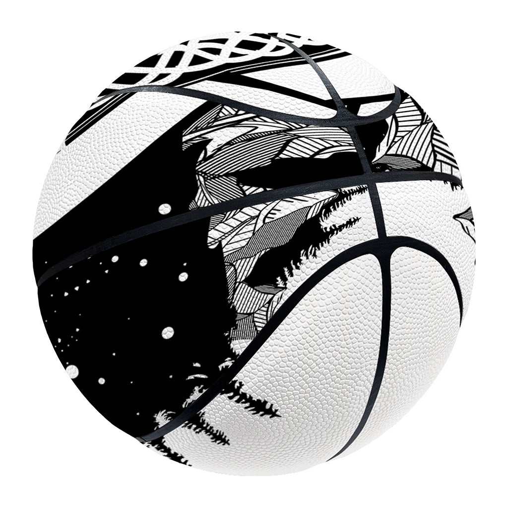 Viking Celtic Trinity Knot Print Basketball