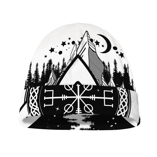 Viking Celtic Trinity Knot Print Beanie