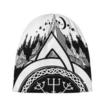 Viking Celtic Trinity Knot Print Beanie