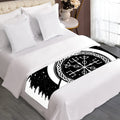 Viking Celtic Trinity Knot Print Bed Runner