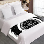 Viking Celtic Trinity Knot Print Bed Runner