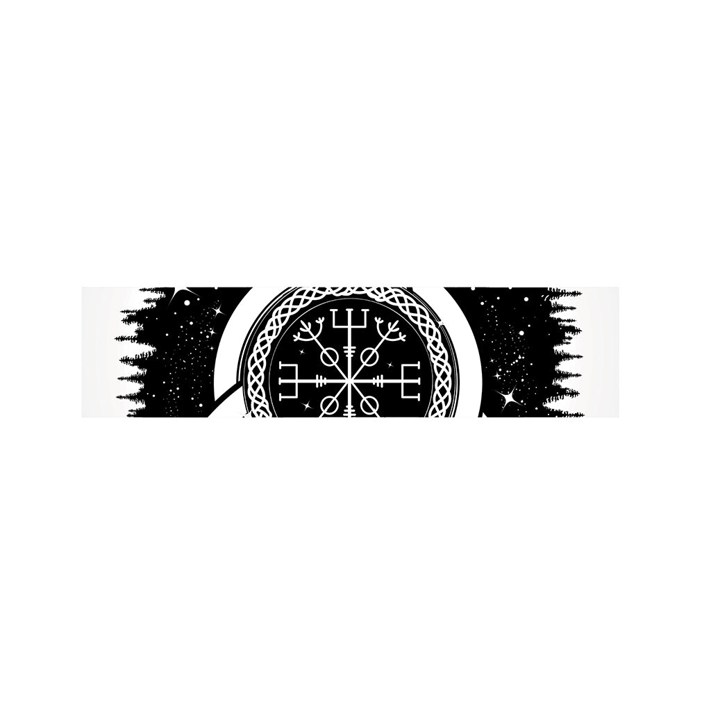 Viking Celtic Trinity Knot Print Bed Runner