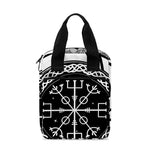 Viking Celtic Trinity Knot Print Bible Tote Bag