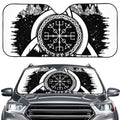 Viking Celtic Trinity Knot Print Car Windshield Sun Shade