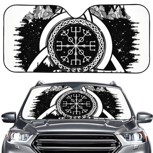 Viking Celtic Trinity Knot Print Car Windshield Sun Shade