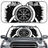 Viking Celtic Trinity Knot Print Car Windshield Sun Shade